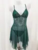 Camisón sexy transparente, seductor, sin espalda, talla grande, ropa de dormir calada, conjunto de ropa de estar para mujer, venta al por mayor del fabricante, 8012