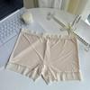 Pantalones de seguridad de verano para mujer, anti-caminar, anti-rizado, dos en uno, de algodón antibacteriano, entrepierna, lindas leggings sin costuras para niña
