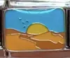 Módulo de Relógio Pulseira de Relógio Joia com Gotejamento de Óleo Feita à Mão Pulseira de Aço Inoxidável Cruzada Joia DIY Pulseira Destacável Preservadora de Cor Elástica