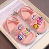 Pantuflas Pony Polly para niños, suela ligera de EVA, ajustables, para bebés de 3 a 8 años, para un solo uso.