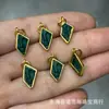 Tecnología de Incrustación de Cobre Puro Ojo de Buda Sin Fase de Pino Accesorios de Turquesa Cuentas Sueltas Cuentas Budistas DIY Accesorios de Joyería