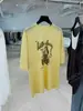 [Recomendação Principal] Yuran 26 Nova Coleção Primavera/Verão Tencel Linho Algodão Retrô Americano Garota Harley Camiseta de Manga Curta
