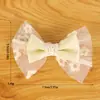 Organza Floral Laço Duplo Feito à Mão DIY Acessórios para Cabeça de Criança Chapéu Sapatos Acessórios para Roupas Atacado