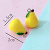 Mini Frutas y Verduras Creativas de Simulación Resina Comida y Juguete Modelo Accesorios DIY Materiales Hechos a Mano Casa de Juego para Niños