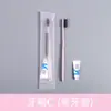 Venta al por mayor de fábrica Set de cepillo de dientes desechable para hotel Cepillo de dientes para hotel B&B Cepillo de dientes desechable Pasta de dientes Cerdas suaves Personalización