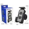 Soporte para Teléfono Móvil de Acero Inoxidable de Cuatro Garras Soporte para Teléfono Móvil de Bicicleta Soporte para Teléfono Móvil de Motocicleta Eléctrica Scooter