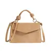 Bolsa Feminina, Novo Estilo, Bolsa Quadrada Pequena de Moda de Alta Qualidade, Bolsa de Mão, Simples, Moderna, Versátil, Estilosa, Bolsa de Ombro Único Transversal