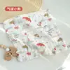 Toalla infantil de dibujos animados de animales, de gasa de seis capas, especial para el rostro del bebé, suave y absorbente, ideal para la saliva del bebé.