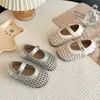 Zapatos para Niñas Sandalias Cerradas de Princesa para Niños 2026 Primavera Verano Niñas Bebé Suela Suave Zapatos Romanos con Agujeros para Niños Pequeños