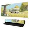 Mouse Pad Paisagem Roxo Olho Ampliado Proteção Cura Estudo Campo Mesa Pad Protetor de Pulso Mesa Mouse Pad