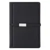 Venta al por mayor del fabricante Cuero sintético Oficina de negocios Set A5 Bloc de notas Hebilla que cambia de color PU Logo del cuaderno