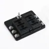 Caja de Fusibles de 1 Entrada y 6 Salidas con Luz Indicadora LED Accesorios para RV Coche Yate Caja de Fusibles Plug-In Venta al por Mayor