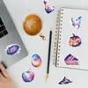 50 Pegatinas de Graffiti Serie Cielo Estrellado Cuaderno Teléfono Móvil Impermeables Pegatinas Decorativas Creativas Pegatinas de Cielo Estrellado Venta al por Mayor