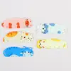 Mini Gato Acostado de Dibujos Animados, Huella de Pata de Gato Linda Regla Pequeña, Regla de Palma Acrílica de Gato Suave y Linda