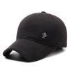 Gorra de béisbol gruesa para hombre de invierno con forro polar, para personas de mediana edad y mayores, para exteriores, con protección para las orejas, casual, a la moda, cálida, de algodón