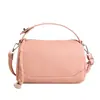 Bolsa de mão simples com padrão de lichia transfronteiriça, bolsa almofada, bolsa de ombro único transversal retro de luxo leve para outono inicial, para mulheres, para o dia a dia
