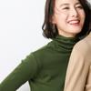Malharia Feminina Nova Outono Inverno 2025 Transfronteiriça Estilo Coreano Gola Alta Slim Camada Interna