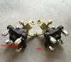 Peças Modificadas de Kart de Quatro Rodas Veículo Elétrico DIY Pino de Direção Flange de Flange de Freio a Disco Serve em Cubo de Três Rodas