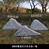 Pedra Onda de Neve Simulada para Paisagismo, Fatias de Rocha Artificiais Estilo Japonês, Pedra para Paisagem de Jardim, Ornamentos de Pedra Simulada para Paisagem