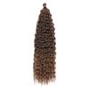Extensiones de Cabello Largo Rizado de Fibra de Alta Temperatura de 22 pulgadas para Estilos Europeos y Americanos Trenzas Rizadas Kinky de Giro Profundo