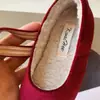 Zapatos de invierno para niños estilo Chanel de doble botonadura, zapatos de terciopelo para niños pequeños, zapatos de algodón para niñas con felpa, segundos zapatos de algodón para bebé princesa
