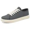 Sapatos Masculinos 2026 Primavera Sapatos Casuais Respiráveis Simples Sapatos de Lona Finos Versáteis Sapatos da Moda Retro Sapatos Únicos Tênis Leves