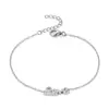 Colar Cruzado Hot LOVE Prata 925 Joias de Nicho de Luxo Leve Corrente com Conjunto de Diamantes Joias de Presente para o Dia dos Namorados