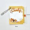 Bolsa con Cierre de Caramelo Senbel Mini Bolso para Caminar de Bebé PVC Transparente a Prueba de Polvo Organizador de Almacenamiento para Juguetes Bolsa Colgante