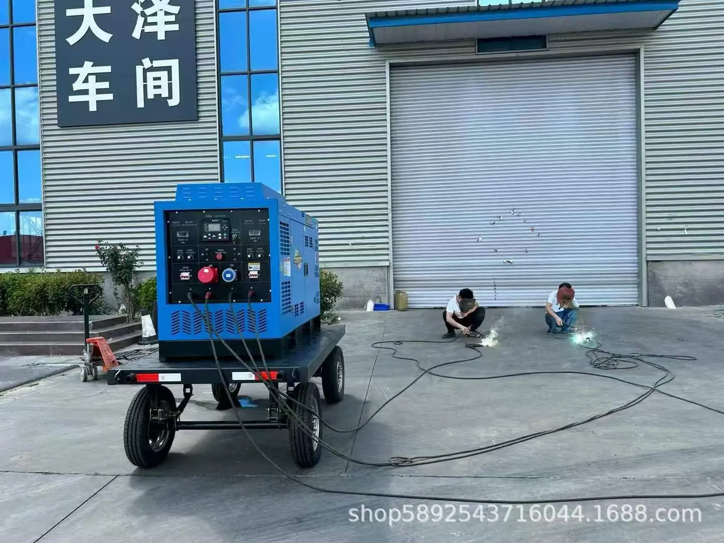 大泽动力柴油机发电电焊机多功能