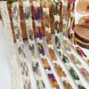 Nueva Encaje de Cuerda de Cáñamo Trenzado de Colores Algodón y Lino Decoración de Dobladillo de Cortina Accesorios de Ropa Estilo Étnico DIY Encaje