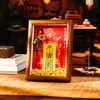 Recomendado pelo Professor 2026 Novo Modelo Ornamentos Criativos Banhados a Ouro do Imperador Wenchang para o Sucesso dos Alunos nos Exames e Conquistas Acadêmicas
