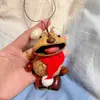 Colgante de Campanilla de Cáscara de Fruta Curativa Natural Muñeca de Cáscara de Fruta Indonesia Campanilla de Viento para Alivio del Estrés Manual Terapia de Sonido Personalizado