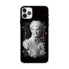 16 Funda de Teléfono Caricatura Trendy de David 17 Adecuada para Apple 14 Pro Max Funda 15 Cobertura Total Mate Suave Funda 13