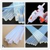 Paquete de Cinco Barras de Pegamento, Tiras de Adhesivo Termofusible Universal, Barras de Pegamento Transparentes Resistentes a Altas Temperaturas, Fijación de Artículos del Hogar, Barras de Pegamento de 18*7mm