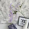 Decoraciones florales artificiales colgantes para bodas, tapices de pared, arreglos florales de techo, flores artificiales, accesorios de decoración para el hogar