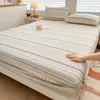 2026 Nuevo Modelo Arena Fina Tela Gruesa Esterilla Refrigerante Sábana Sábana Individual Juego de Sábanas Funda de Almohada