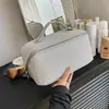 Bolsa de Cosméticos Capacidad Tacto de Alta Gama Brillo Fino Portátil de Mano Viaje Cosméticos Artículos de Tocador Bolsa de Almacenamiento