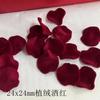 Suministro directo de fábrica agujero para colgar accesorios para el cabello rojos aretes diy hoja de repollo fresca pequeña hoja de loto producción simple