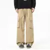 Ropa de Hombre Fengshe / 2026 Otoño-Invierno Nuevos Pantalones Cargo Multibolsillos para Hombre Estilo Americano Sueltos Casuales de Pierna Recta