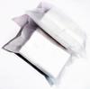 100 Piezas de Bolsas con Cierre Ziploc Esmeriladas, Algodón de Maquillaje de Algodón Puro de Alta Calidad, Almohadillas de Algodón Desmaquillantes Acolchadas de Tres Capas Prensadas