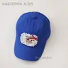 Boné infantil bordado com bico de pato, fofo e versátil para primavera e outono, adequado para meninas e bebês, perfeito para passeios casuais, proporcionando proteção solar e sombra, um boné de beisebol