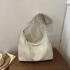Bolso Cruzado Casual Versátil de Color Sólido, Gran Capacidad, Textura Retro para Mujer, Bolso de Hombro Único para Viajes Diarios, Personalidad