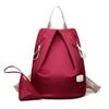 Set de Mochila de Nylon 2026 Bolso Nuevo de Moda para Mujer Estilo Coreano Viaje Lona Casual Estudiante Mochila Pequeña