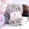 Hilo de Lana Rizada de Peluche de 50g Hilo de Bucle para Crochet DIY Bufanda Hecha a Mano Fábrica de Origen