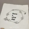 Pulsera de Abeja Plateada Estilo Coreano para Mujer, Nicho Exquisita Gama Alta Lujo Ligero Ins Suave Sencilla Versátil Joyería de Amistad