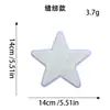 Bordado de Toalla Parche Bordado de Estrella de Cinco Puntas Estilo de Coser Decoración para Ropa Bolsa Zapato Sombrero Accesorios DIY Parche Bordado