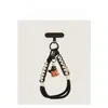 Correa de muñeca para teléfono tejida a mano creativa, llavero girly colorido estilo caramelo, accesorio portátil desmontable
