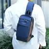 Bolso de Pecho Casual Nuevo de Moda Transfronterizo para Hombres, Bolso Cruzado para Viajes de Negocios con Cerradura de Contraseña, Antirrobo, Bolso de Hombro de Gran Capacidad