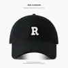Gorra Grande de 65 cm para Niños Verano Tendencia Marca Negra Talla Grande Casual Gorra de Béisbol Estilo K Mostrar Cara Gorra Pequeña con Visera