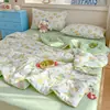Colcha de Verão de Gaze Dupla Camada Tipo A Estilo Ins Popular, Colcha de Verão de Algodão com Fibra de Soja, Colcha Lavável à Máquina para Ar Condicionado Atacado
